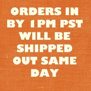 SAME DAY SHIPPING